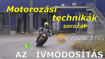 Motorozási technikák, 22. rész: Az ív módosítása kanyarban
